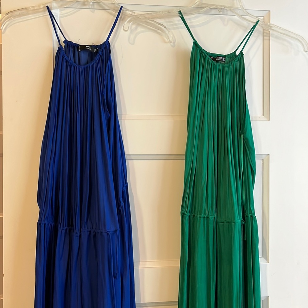 MANGO Silky Summer Dresses (two)